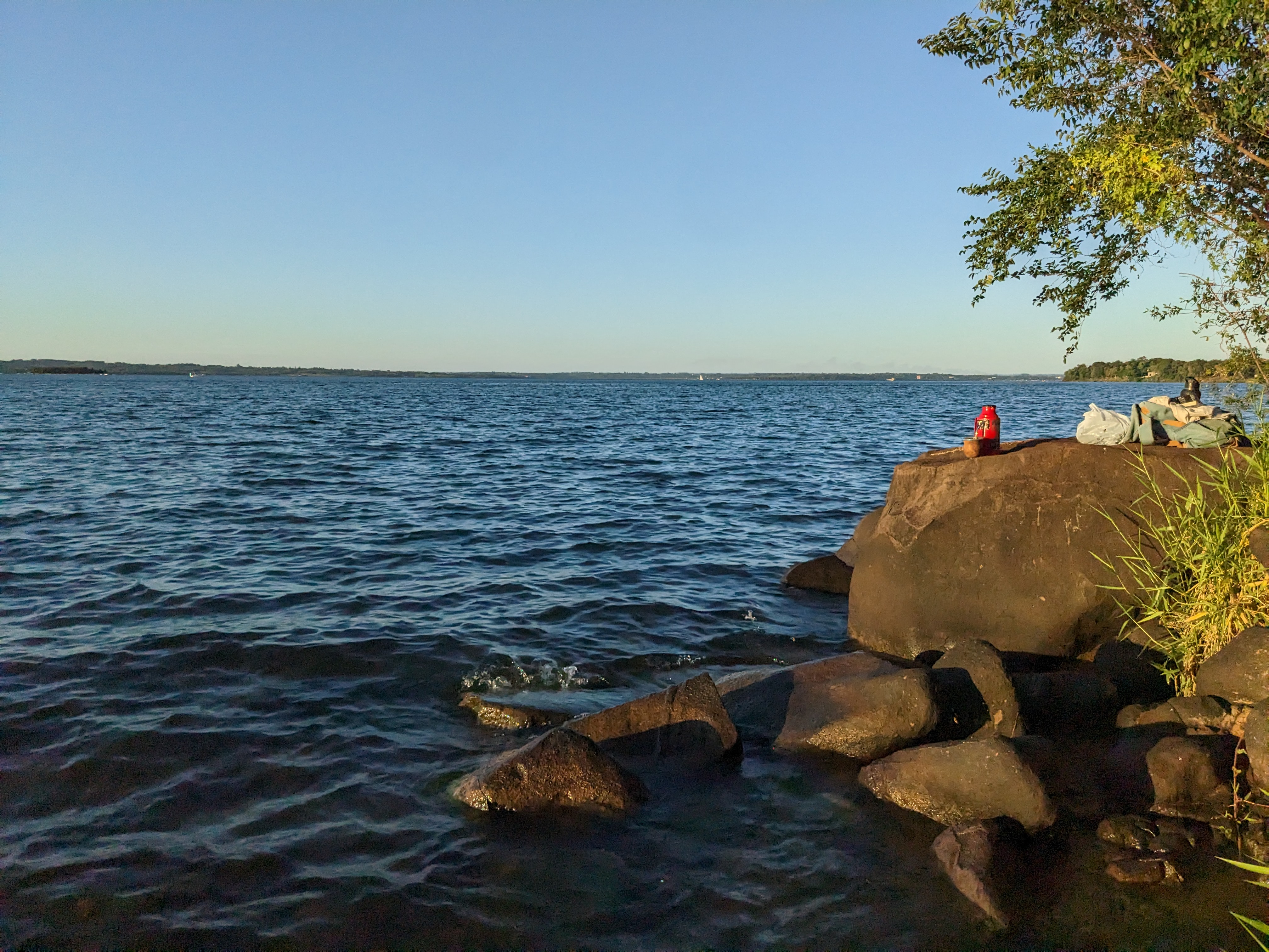 Atardecer en El Montecito, Posadas, Misiones. 